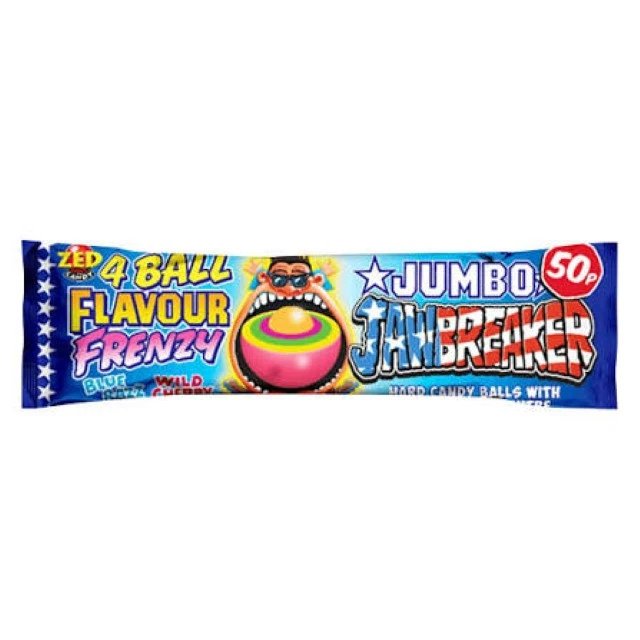 Jawbreaker 4 Ball Frenzy Candy 81.7G
